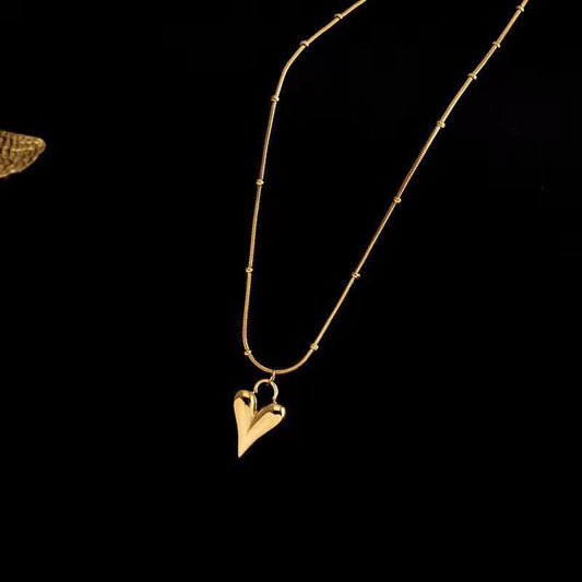 Premium Stainless Steel Heart Necklace