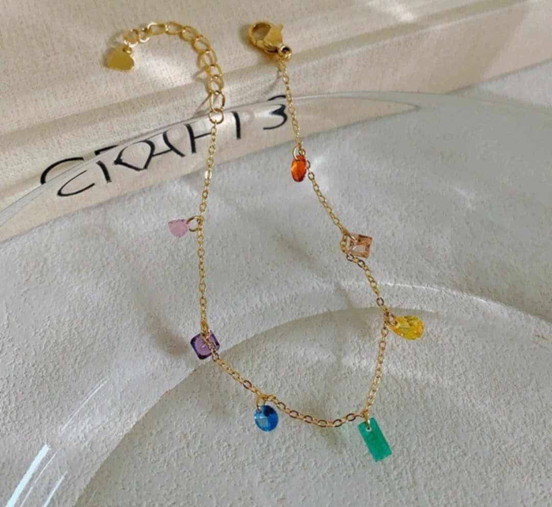 Anklet
Stainless steel
Colour gurantee