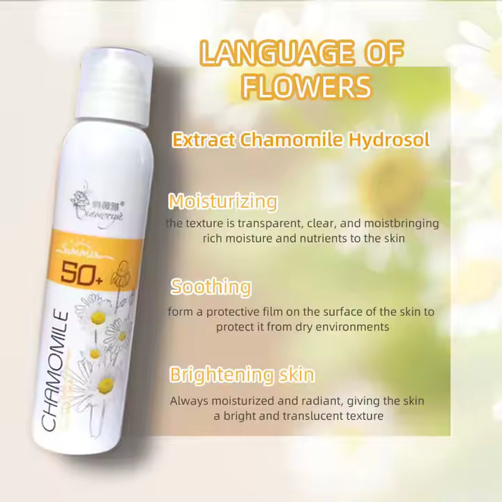 Chamomile Whitening Spray Sunscreen/Sunblock (200ml)
