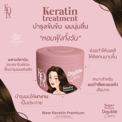 Kota Keratin Treatment Double Care- 250ml (Hair Mask)