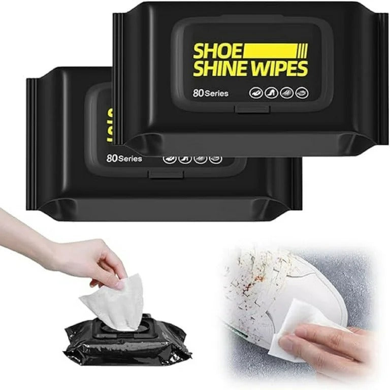Premium Shoe Shine Wipes (Magic Cleaner)