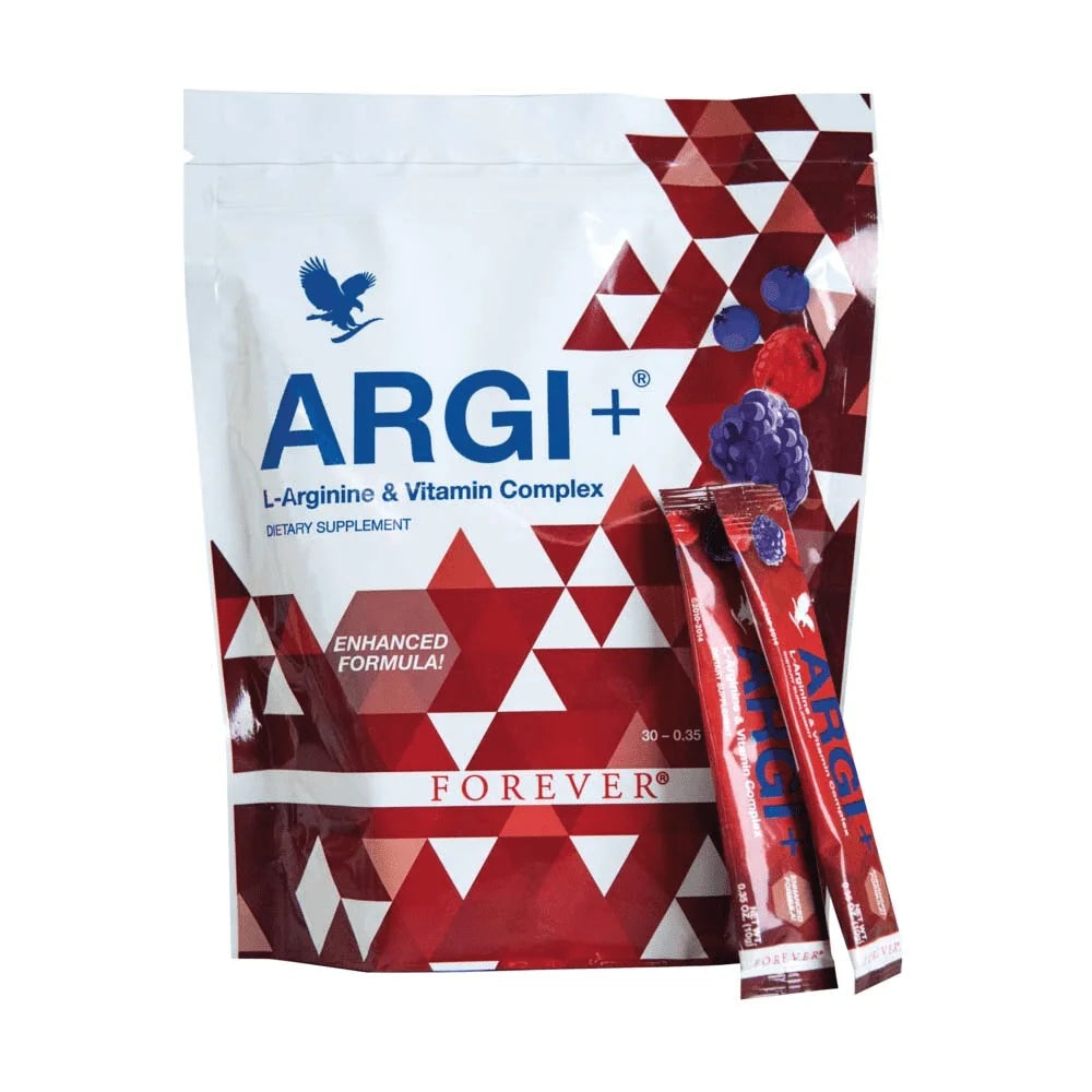 Argi plus and Vitamin Complex (30 Packets) L-Arginine