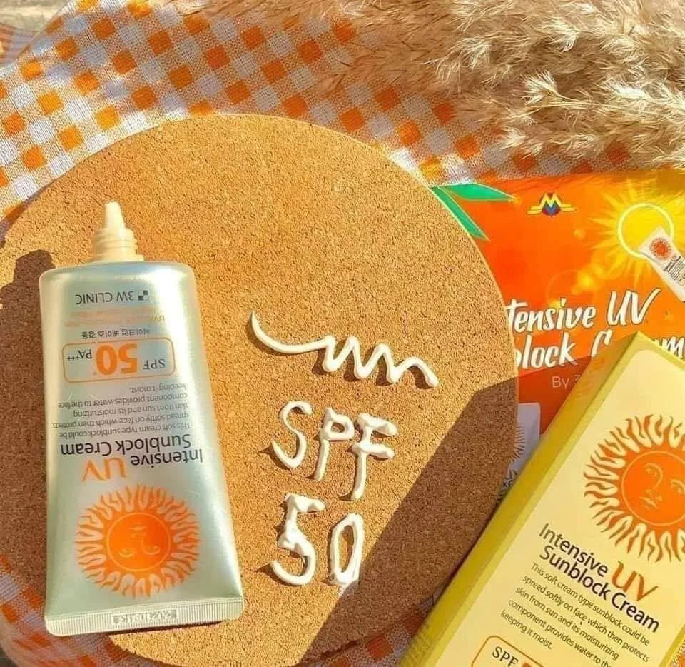3W Clinic UV Sunscreen Cream SPF50++