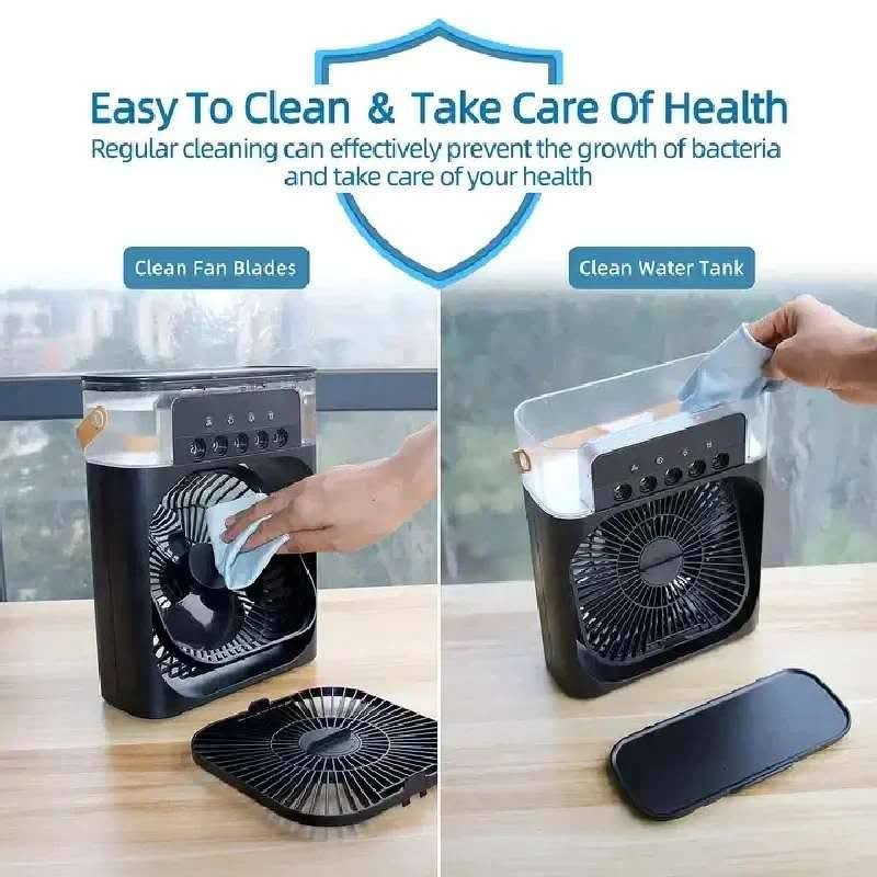 Mini Air Collar Fan (Non-Rechargeable, Big Size