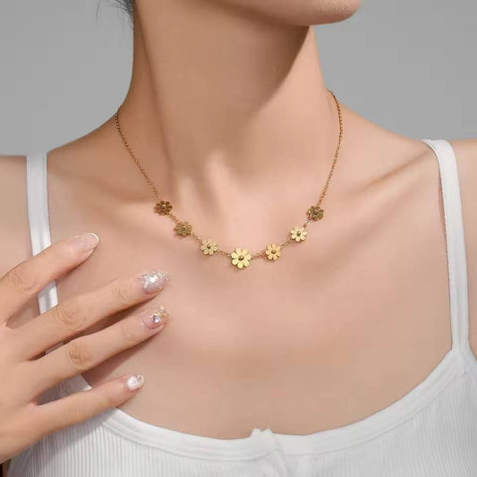 French Style Elegance with Premium Quality – Stainless Steel Anklet for Her!