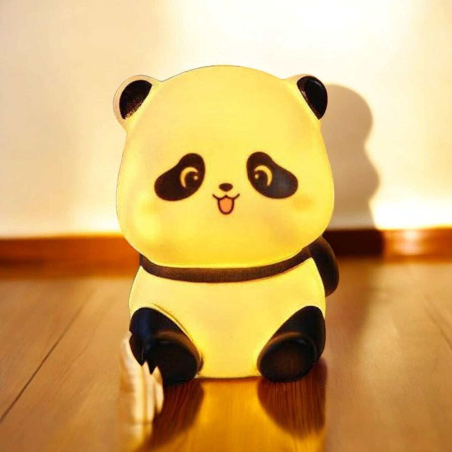 Cute Soft Silicon Panda Night Light – Safe & Perfect Gift