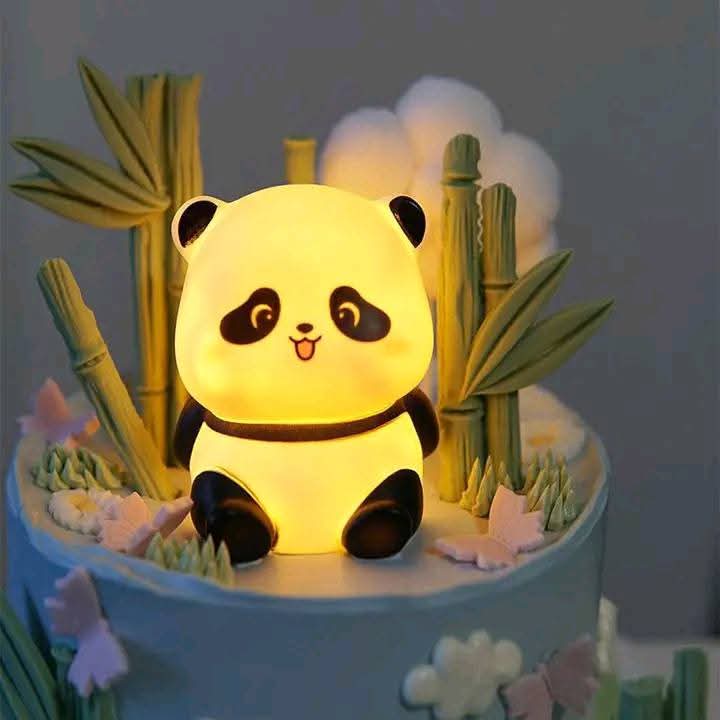 Cute Soft Silicon Panda Night Light – Safe & Perfect Gift