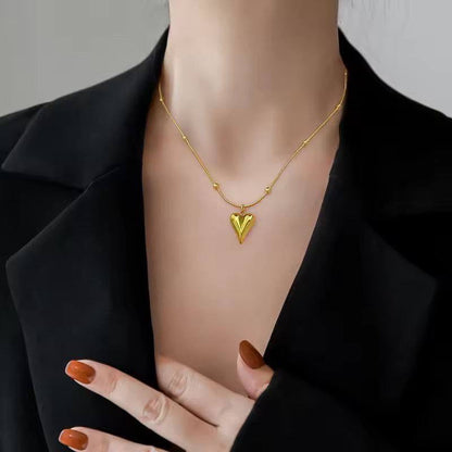Premium Stainless Steel Heart Necklace