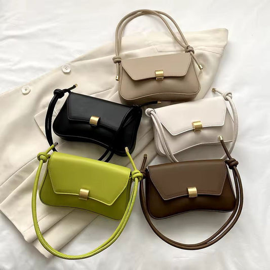 Versatile & Stylish Women’s Handbag with Metal Buckle