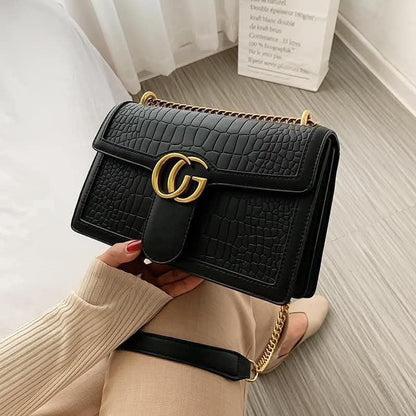 New Luxury Gucci Leather Shoulder Bag
