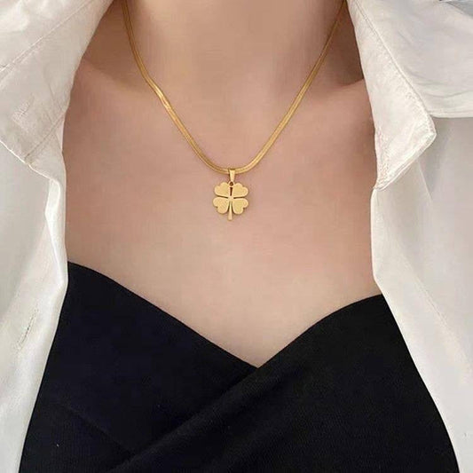 Stainless Steel Clover & Snake Chains with a Fade-Proof Colour Guarantee