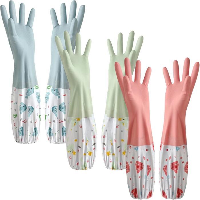 Winter Waterproof Long Hand Gloves with Inner Foam