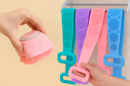 🧼 সিলিকন বডি স্কার্বার কম্বো সেট