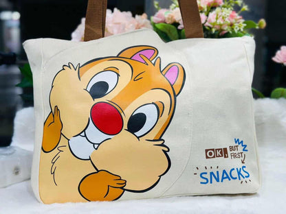 Cute & Adorable Tote Bag – Big Size with Chain System