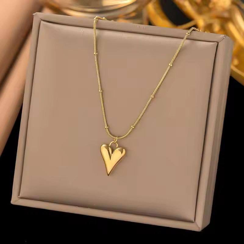 Premium Stainless Steel Heart Necklace
