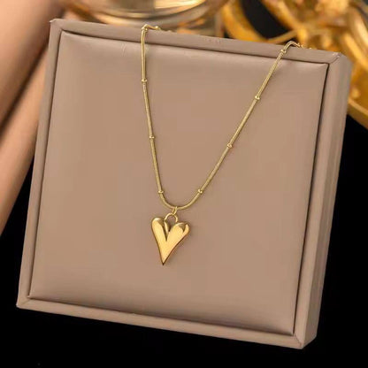 Premium Stainless Steel Heart Necklace