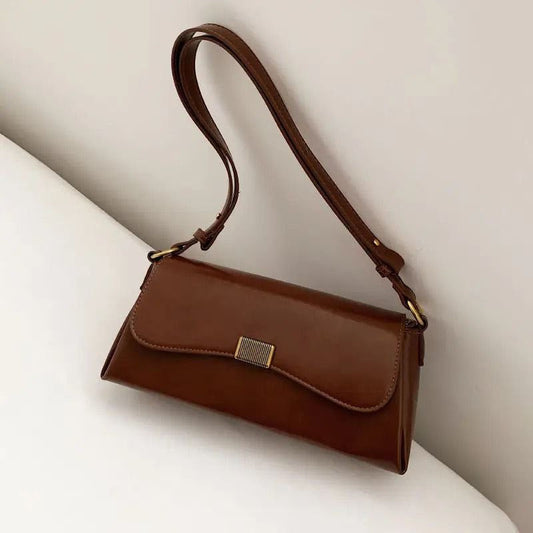 New Ladies Messenger Bag – Stylish Contrast Color Shoulder & Mobile Phone Bag