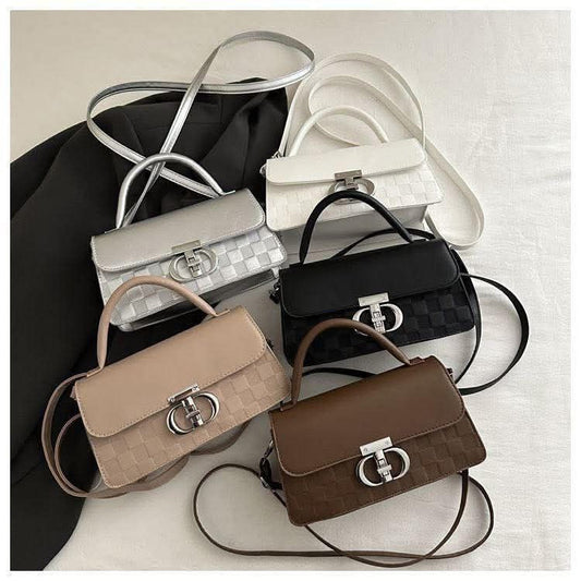 New retro small square bag