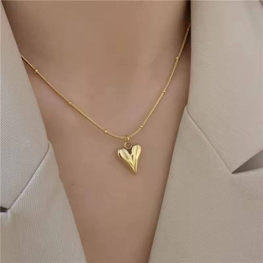 Premium Stainless Steel Heart Necklace