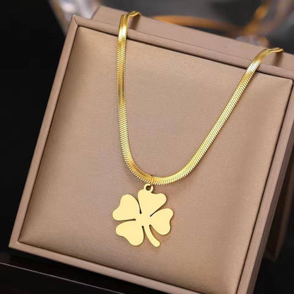 Stainless Steel Clover & Snake Chains with a Fade-Proof Colour Guarantee