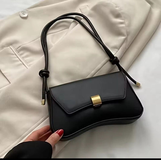 Versatile & Stylish Women’s Handbag with Metal Buckle