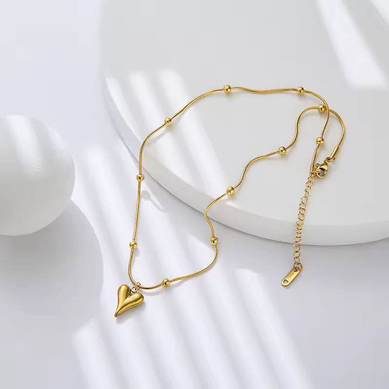 Premium Stainless Steel Heart Necklace