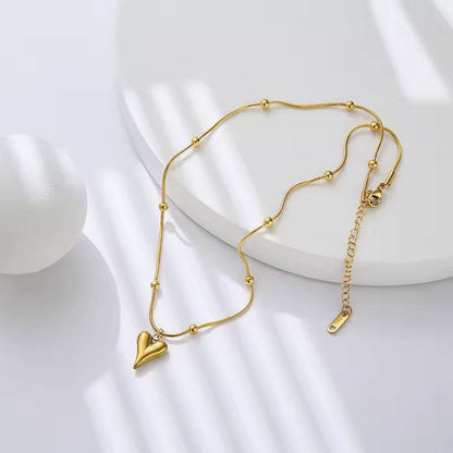 Premium Stainless Steel Heart Necklace