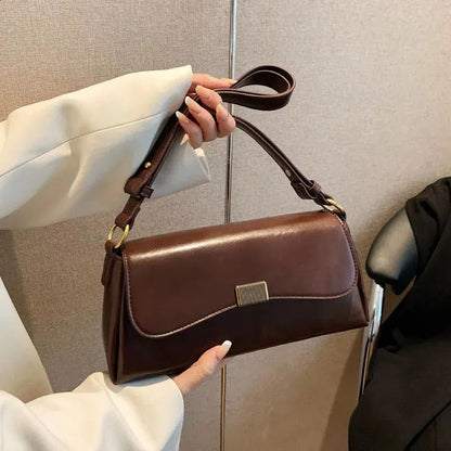 New Ladies Messenger Bag – Stylish Contrast Color Shoulder & Mobile Phone Bag
