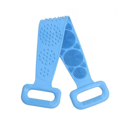 Strong Silicone Body Scrubber- Multicolour- 1pcs