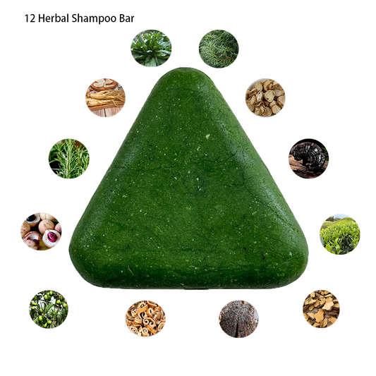 Nature Seven Green 12-Herbal Shampoo Bar