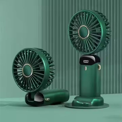 Foldable Hanging Neck Mini Cooling Fan