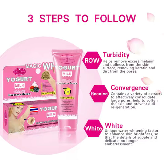 Magic White Yogurt Milk Whitening Underarm Cream