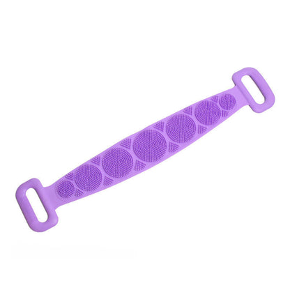 Strong Silicone Body Scrubber- Multicolour- 1pcs