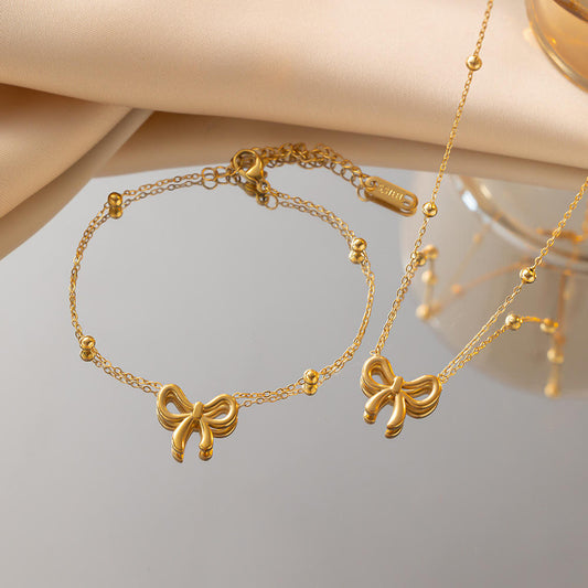 Necklace & Bracelet Set  (1+ Year Color Guarantee)
