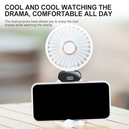 Foldable Hanging Neck Mini Cooling Fan