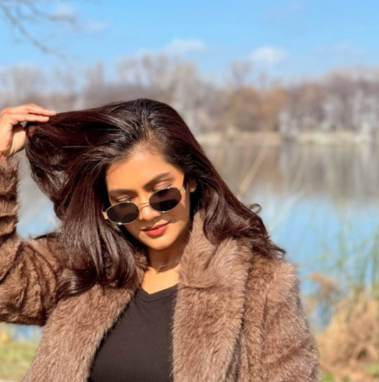 Retro Oval Fashion Sunglasses