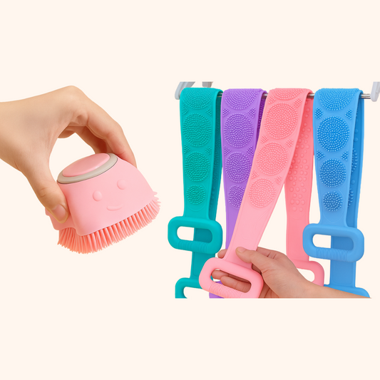 🧼 সিলিকন বডি স্কার্বার কম্বো সেট