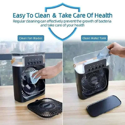 Mini Air Collar Fan (Non-Rechargeable, Big Size