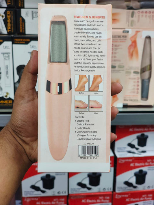 Rechargeable Electric Callus Remover for Feet - Professional Pedicure Tool