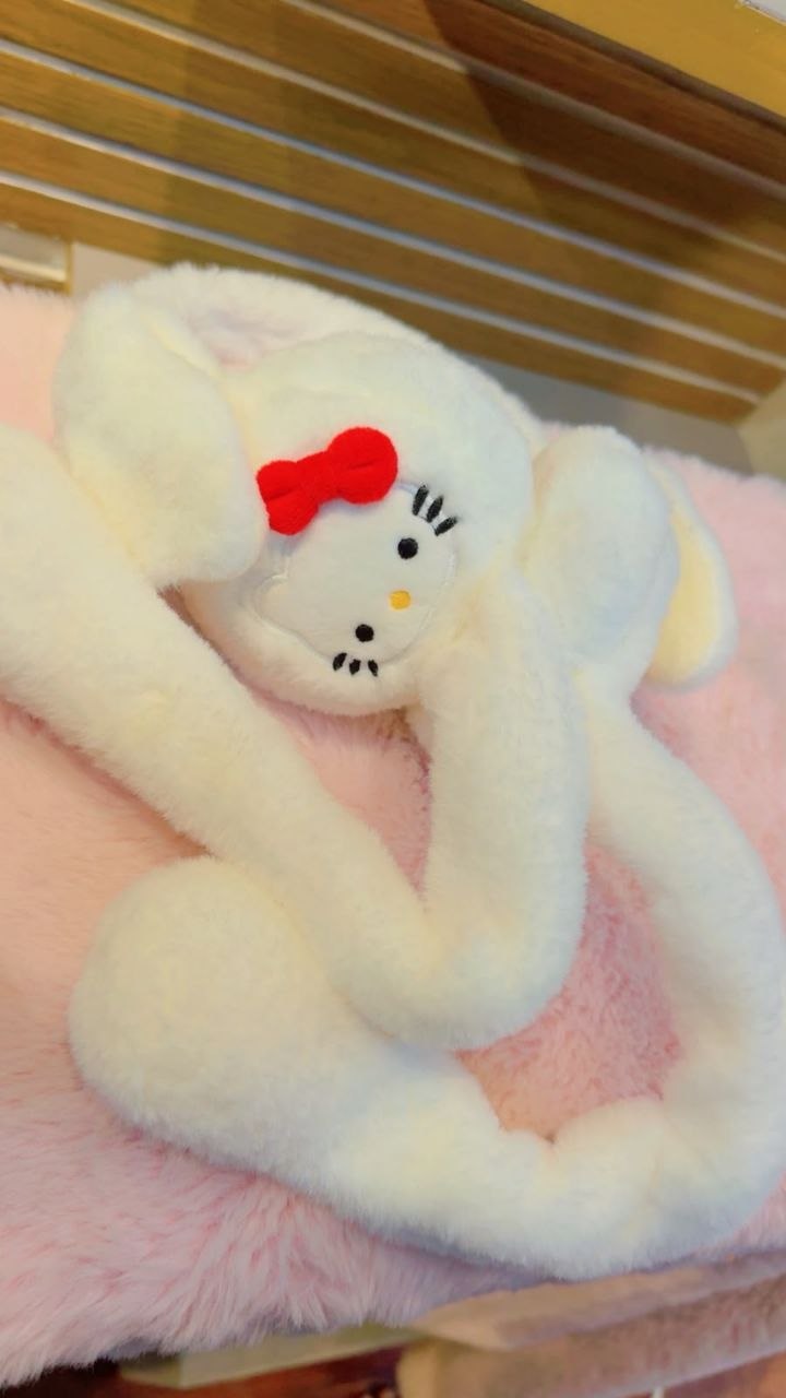 Fluffy Rabbit Ear Winter Earmuffs