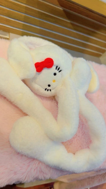 Fluffy Rabbit Ear Winter Earmuffs