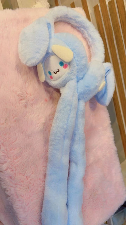 Fluffy Rabbit Ear Winter Earmuffs