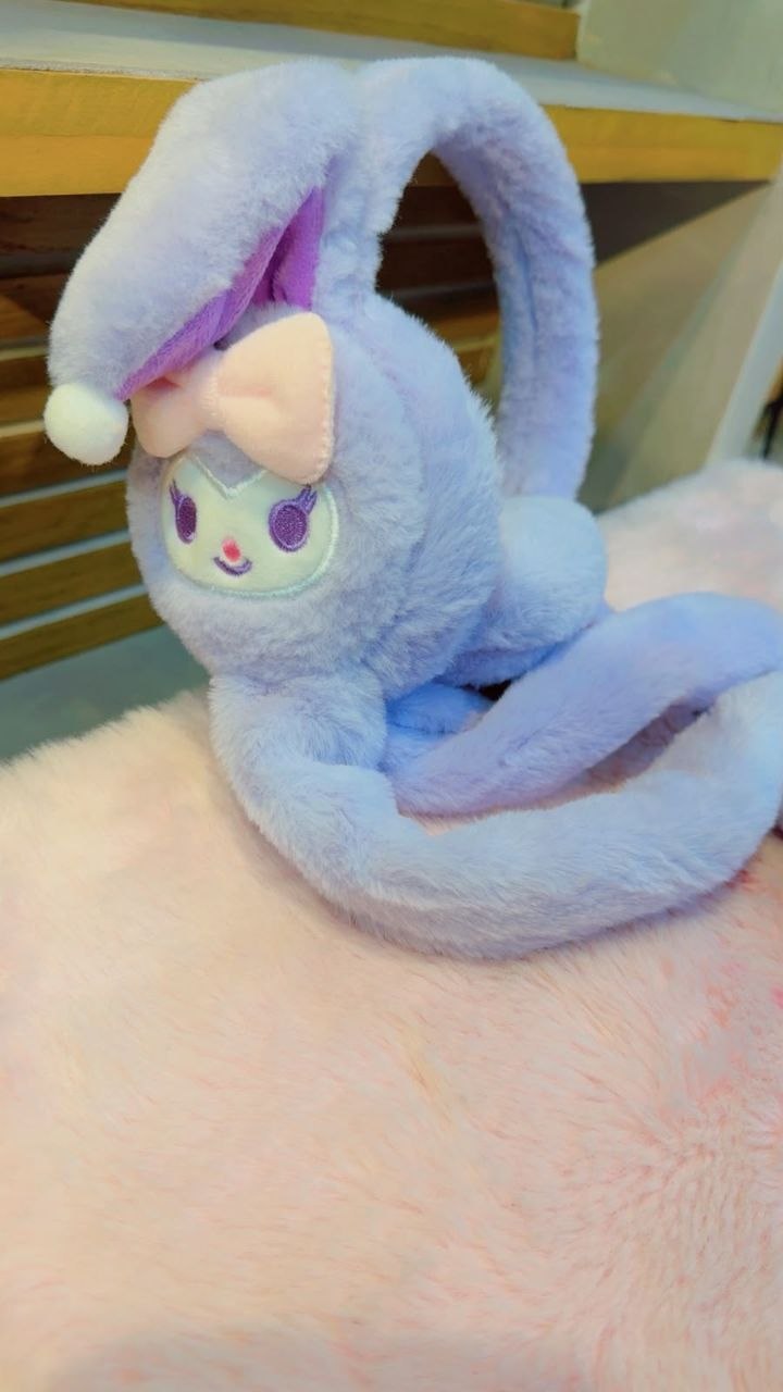 Fluffy Rabbit Ear Winter Earmuffs