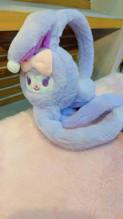 Fluffy Rabbit Ear Winter Earmuffs