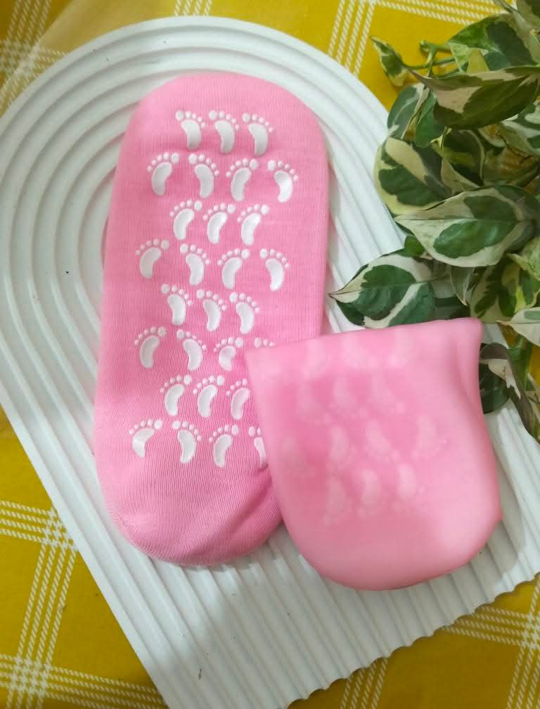 Silicone Moisturising Gel Socks