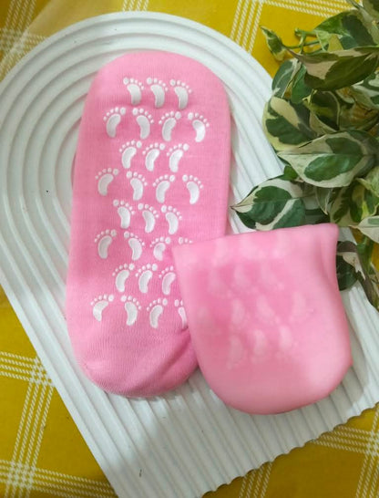 Silicone Moisturising Gel Socks
