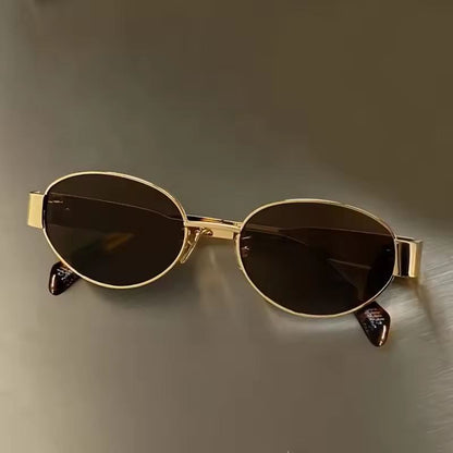 Retro Oval Fashion Sunglasses