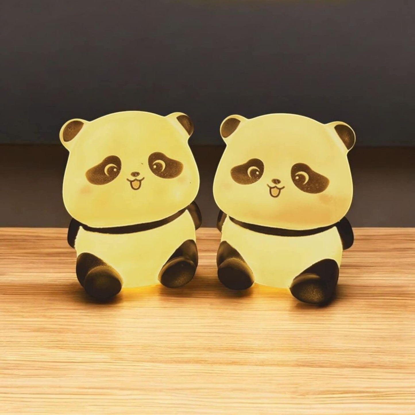 Cute Soft Silicon Panda Night Light – Safe & Perfect Gift