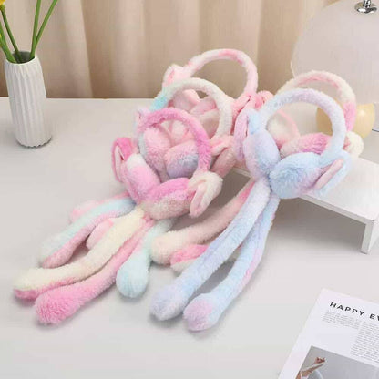 Viral Moving Rabbit Ears Winter Earmuffs 🐰❄️