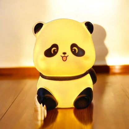 Cute Soft Silicon Panda Night Light – Safe & Perfect Gift